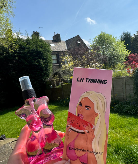 Watermelon tanning oil & spray comboš